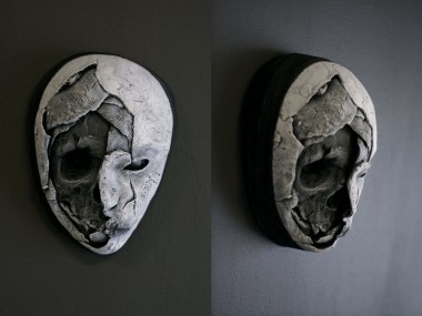 new mask – half skull by torvenius