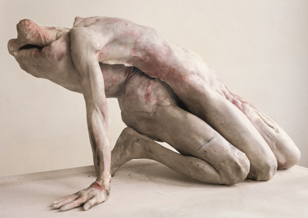 sculpture hyper realiste macabre – ‘Into One Another III’ by Berlinde De Bruyckere