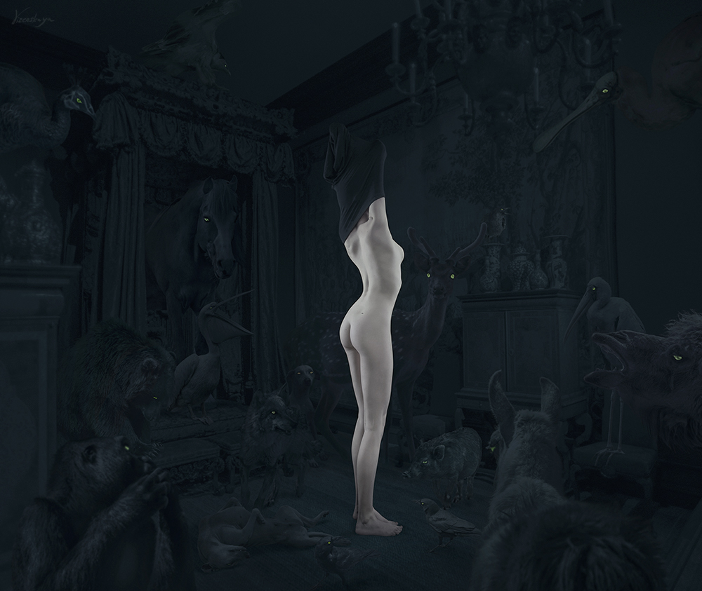 Elena Vizerskaya – photomanipulation nude