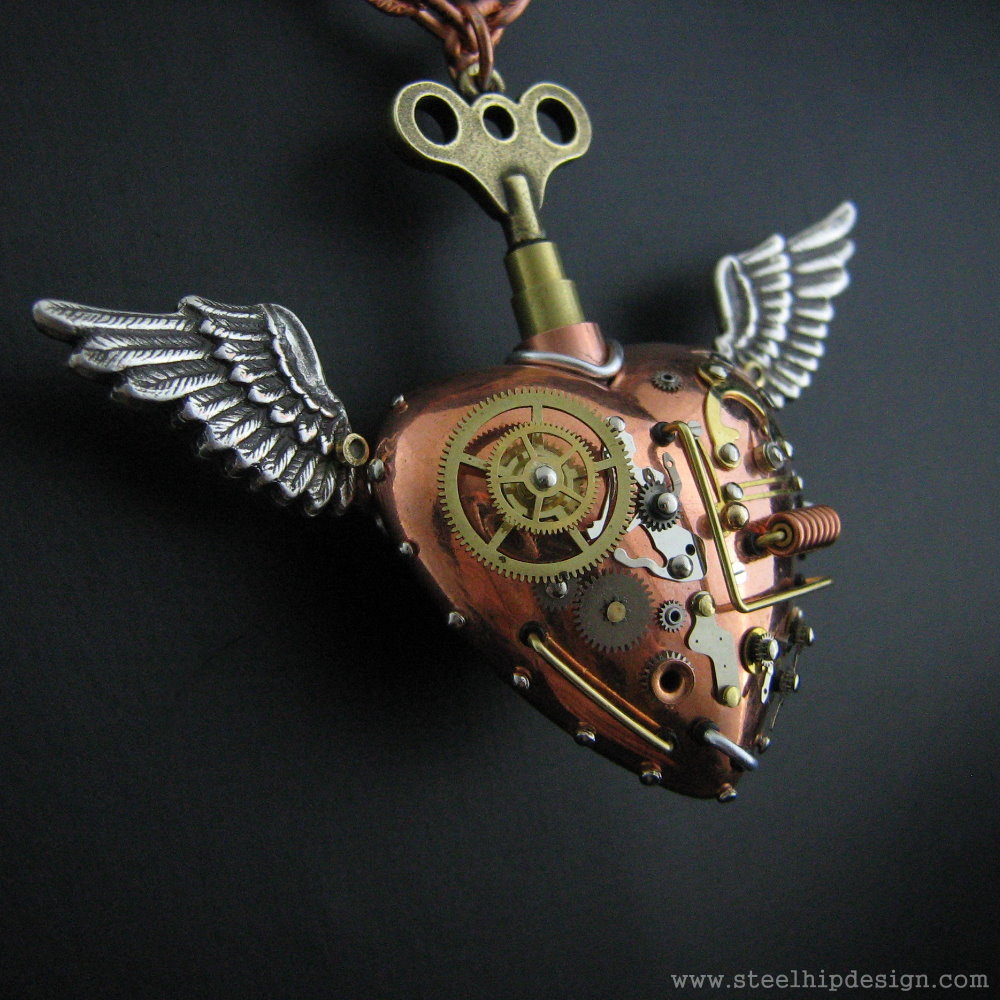 Heart steampunk creations_by steelhipdesign