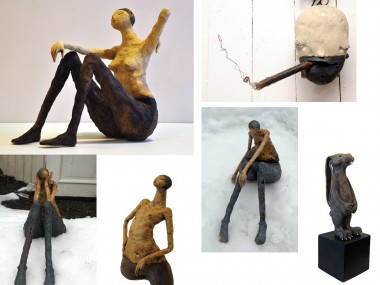 Maria Øverbye – sculptures ceramics figuratif