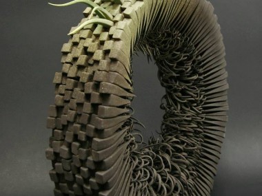 Alberto Bustos – 1, 2, 3, suena sculpture ceramique