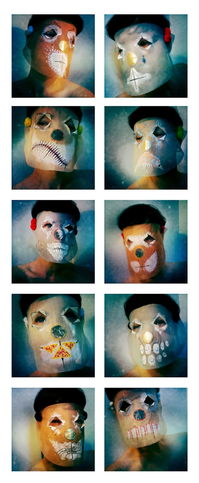 Damselfrau – Limited Edition Microwave Clowns / Mask maker Artist