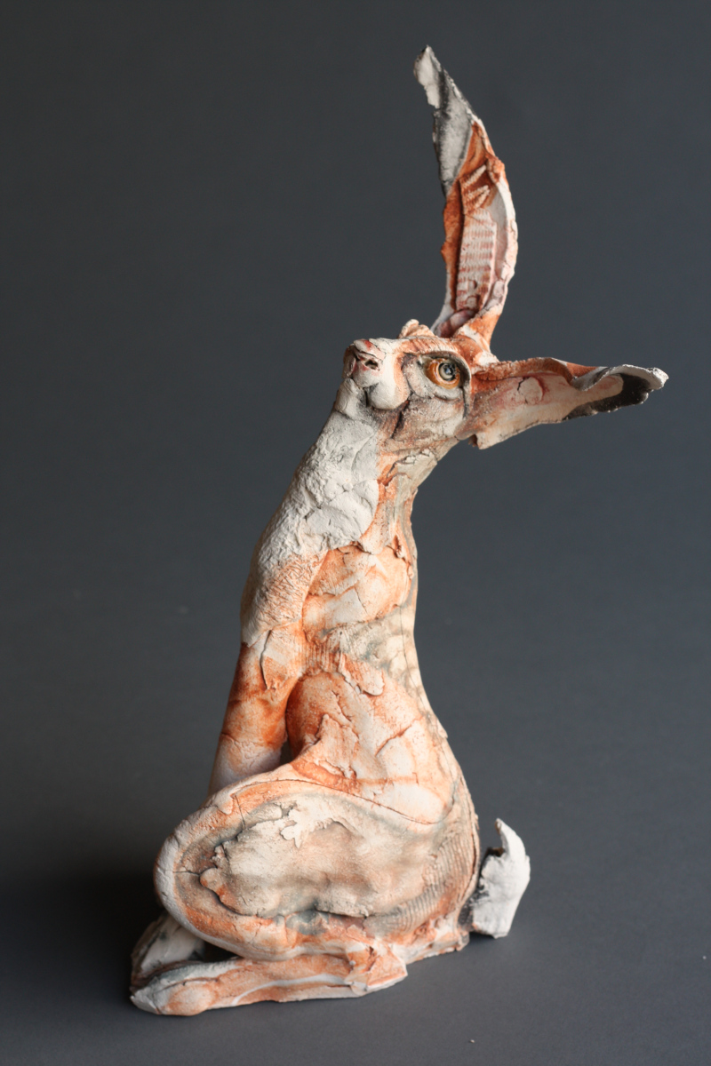 Gaynor Ostinelli – sculpteur ceramiste – lapin
