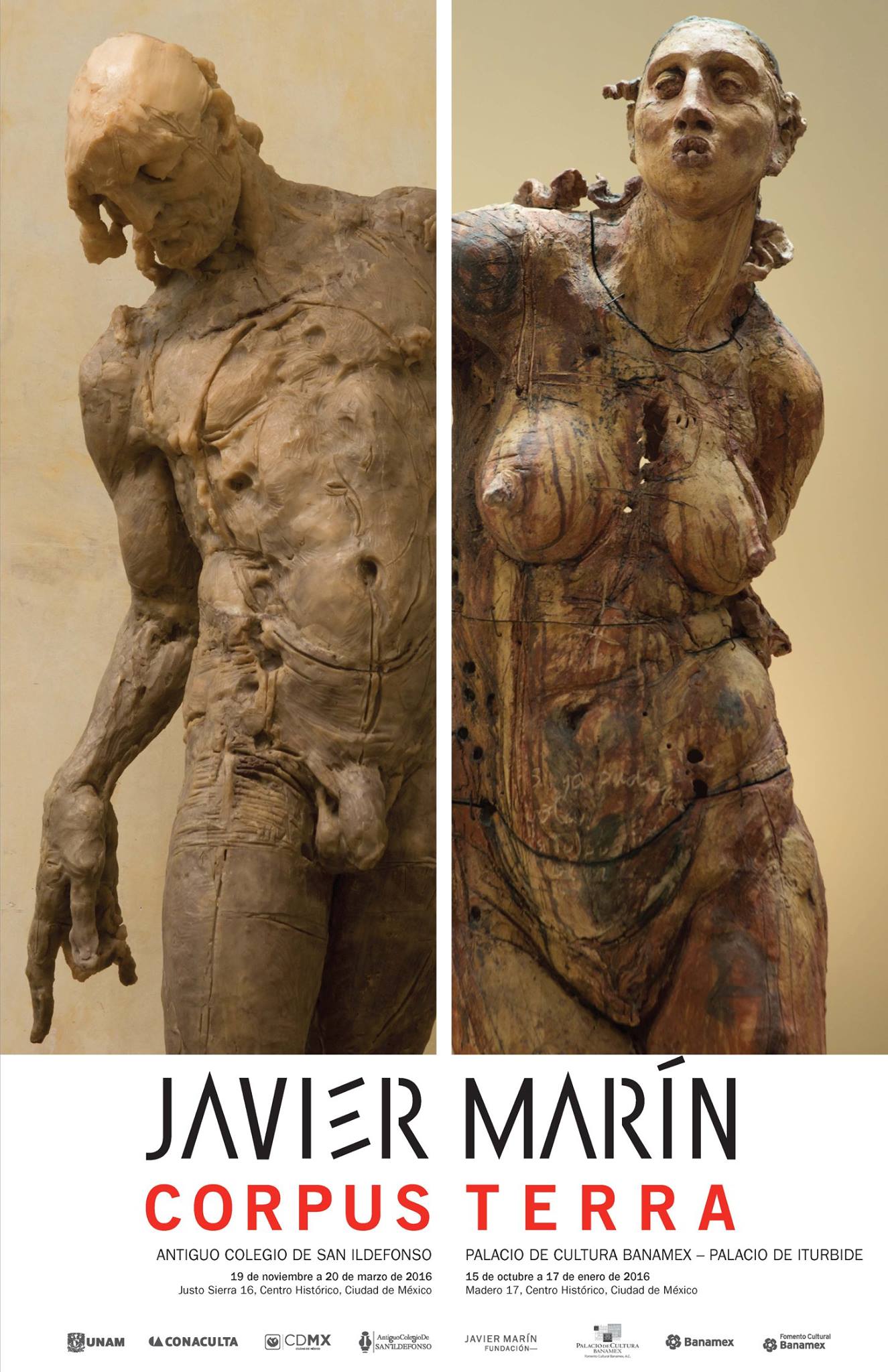 Javier Marín – sculptures coprus terra