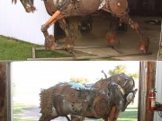 John Lopez Sculptures Steampunk - Draft Horse