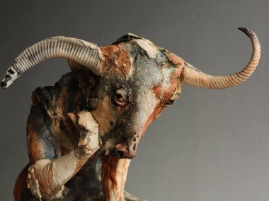 Minotaur sculpture – Ostinelli details