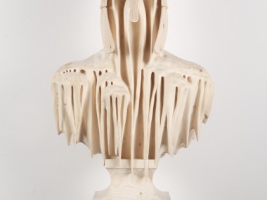 Morgan Herrin – CopperGate_Front_L / Wood sculptures
