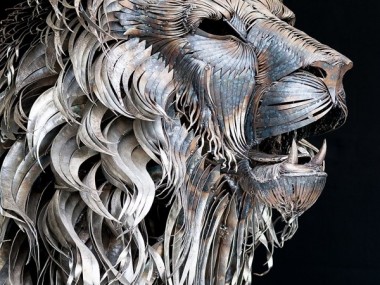 Selçuk Yılmaz – Lion – Steampunk sculpture