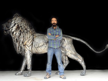 Selçuk Yılmaz – Portrait with Lion