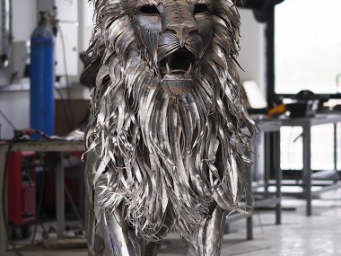 Selçuk Yılmaz – the Lion – Steampunk sculpture