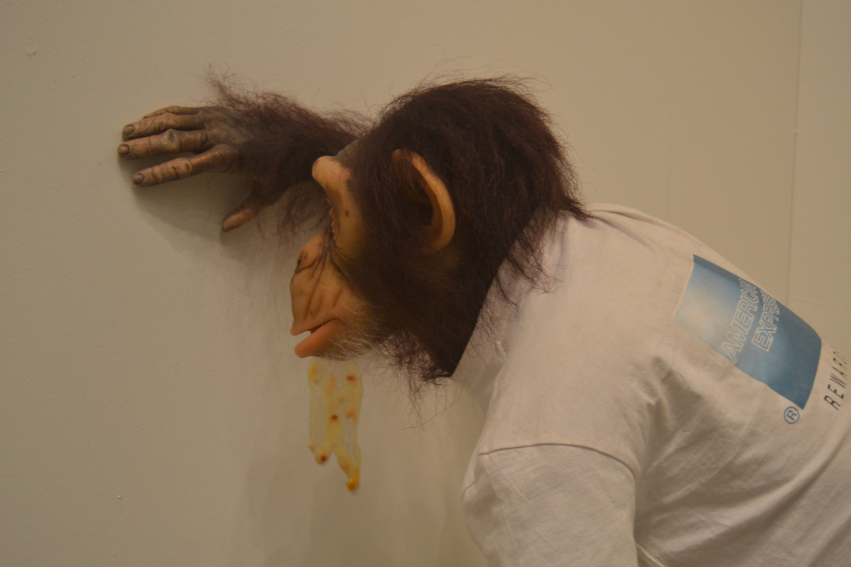 TonyMatelli – sculpture hypeRealiste – chimpanze