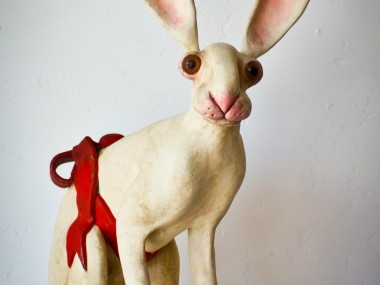 Valency Genis – Bestiaire : sculpture lapin, bunny