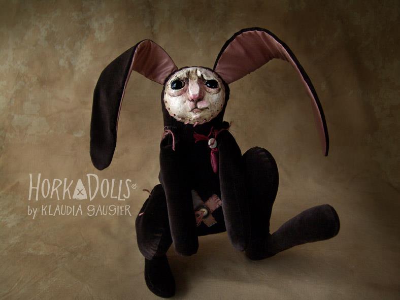 HORKA DOLLS – Art dolls sculptures – bunny