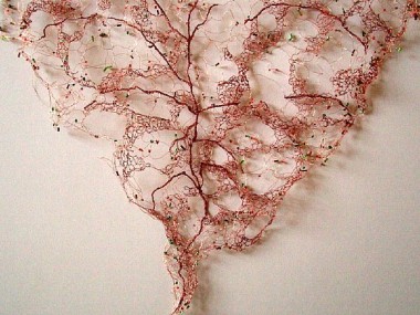 Kerry Mosley – heart – Mixed media Textile Artist