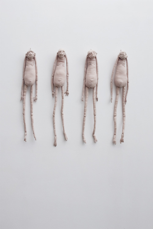 Lycra Textile Figurine of Esther de Groot / Nude collection