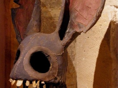 Paul Toupet – Sculpture lapin mask