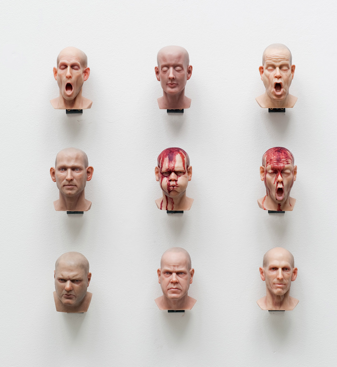 Richard Stipl – Breathe You Fucker – sculptures