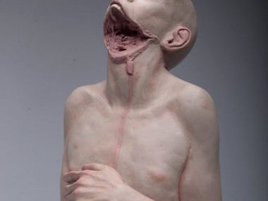 Richard Stipl – Heretic III, clay and shellac, – 2011 – sculptures