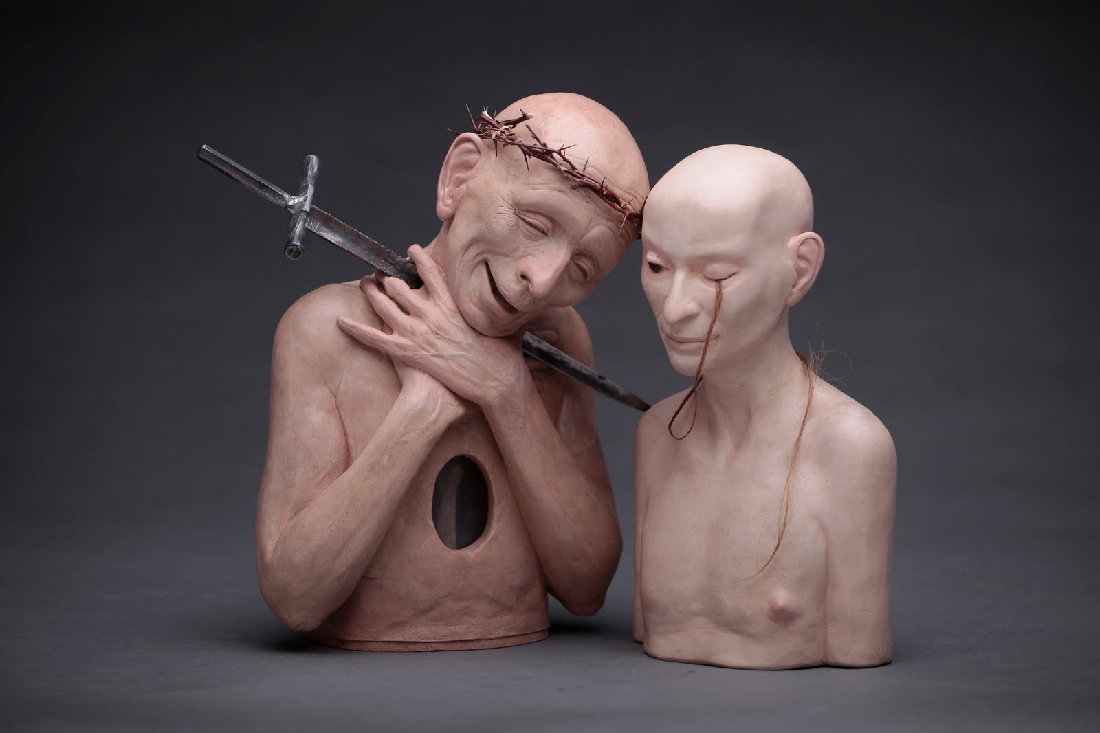 Richard Stipl – sculptures  – heretic