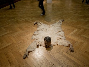 richard stipl – Envisions Hitler as a Bear Skin Rug