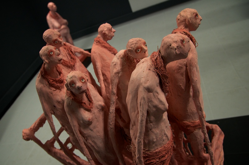 sandrine brillaud – sculptures figuratives groupes