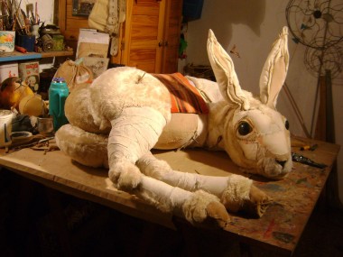 Valeria Dalmon – Textiles sculptures bunny