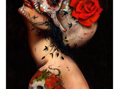 Brian M. Viveros – VIVA LA MUERTE / Paintings