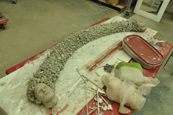 Cristina Cordova – Sculptures – on progress