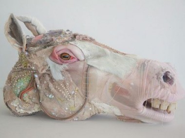 Monica Cook – mixed media sculptures / horse