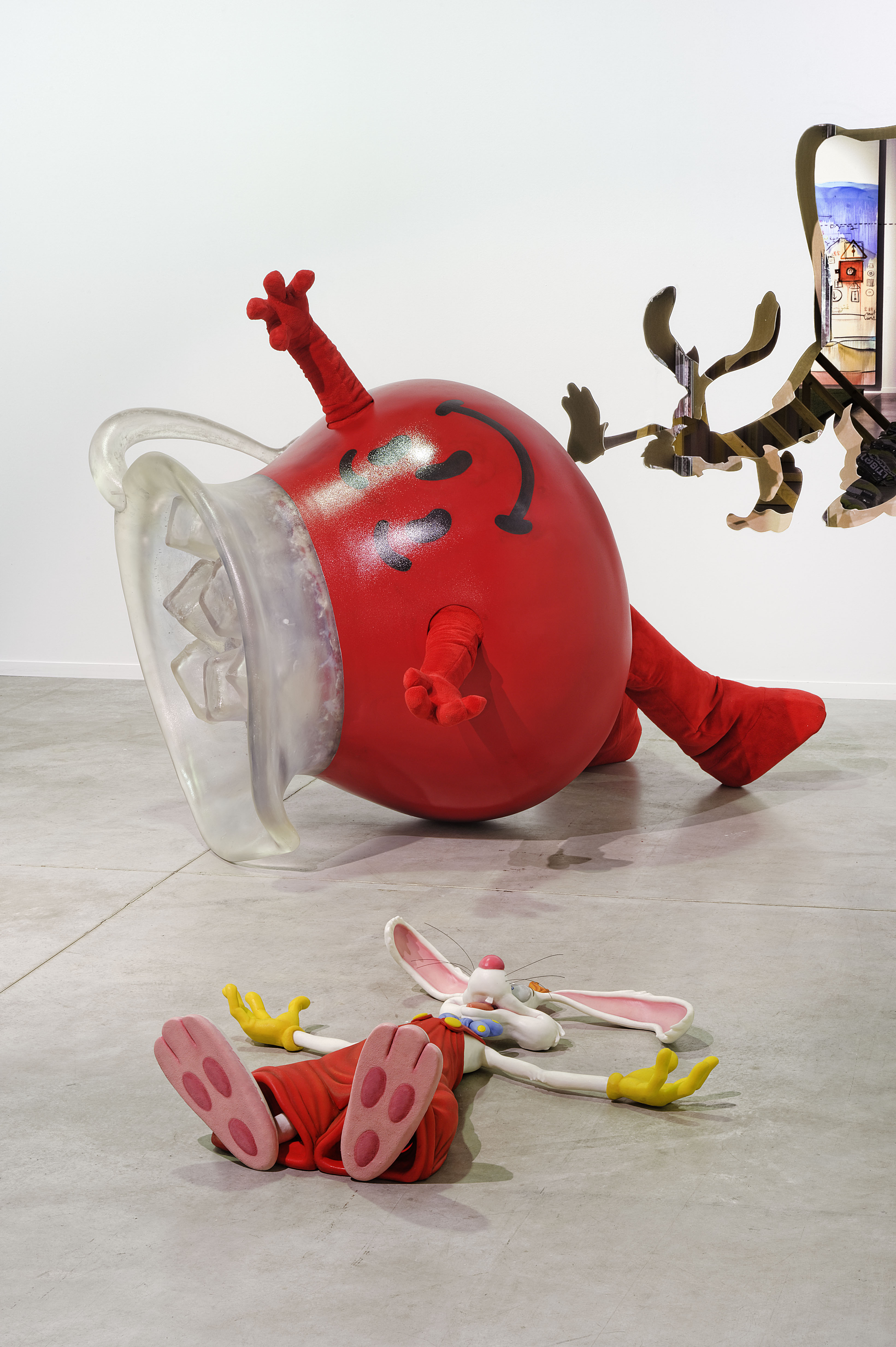 Dan colen – Sculptures hyper-realiste – Biennale de Lyon / Livin and Dyin