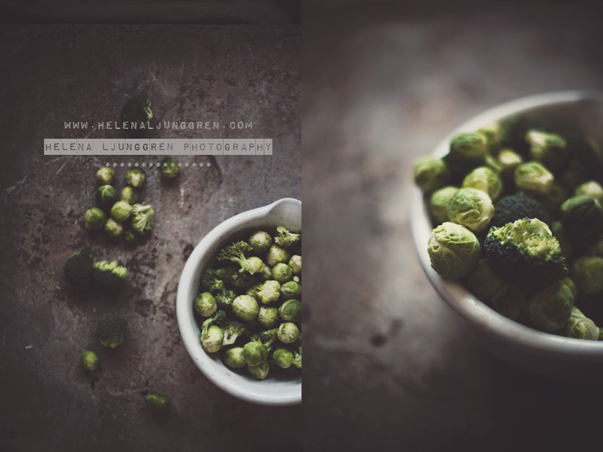 helena ljunggren – choux de bruxelle / Creativ food photography