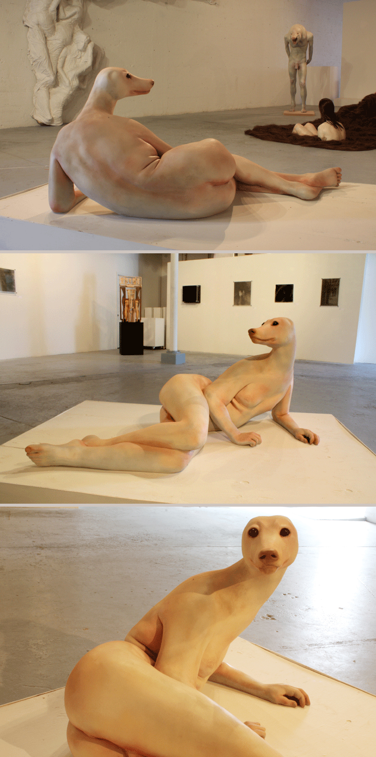 Leah Brown – Wolfie / Sculpture hyper-realiste