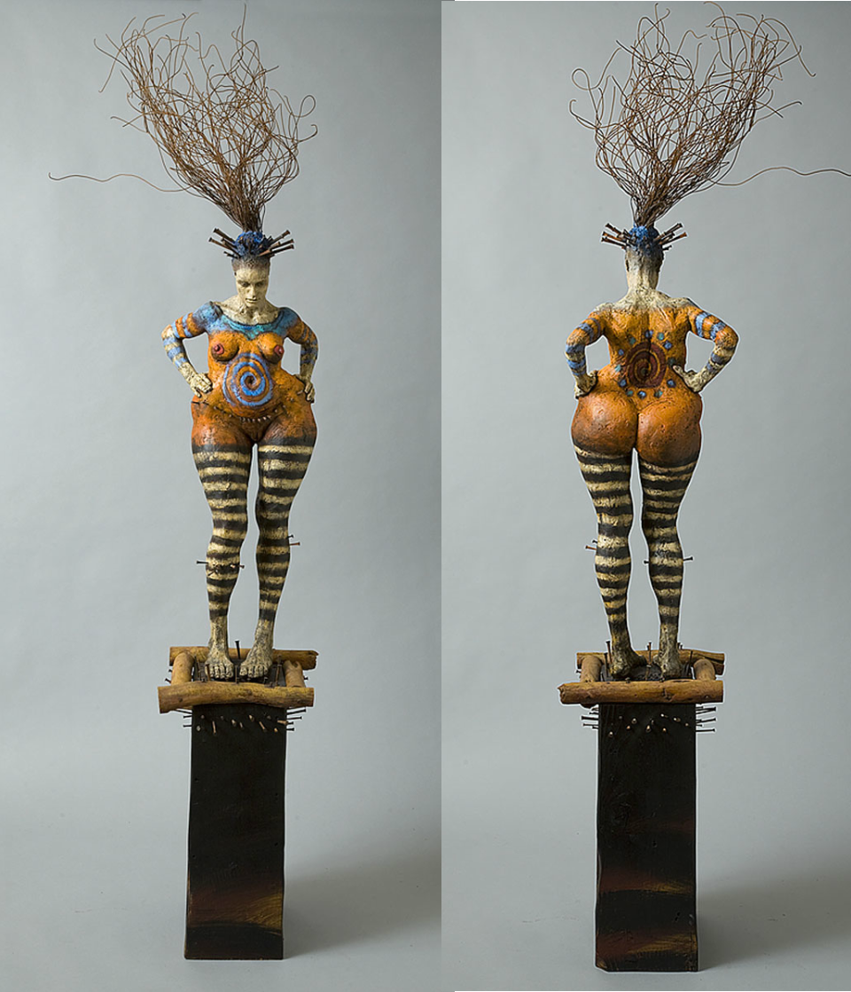 George Lafayette – Main course – Mixed media sculpture