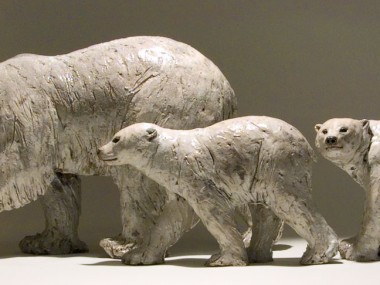 Nick Mackman – Polar bear sculptures