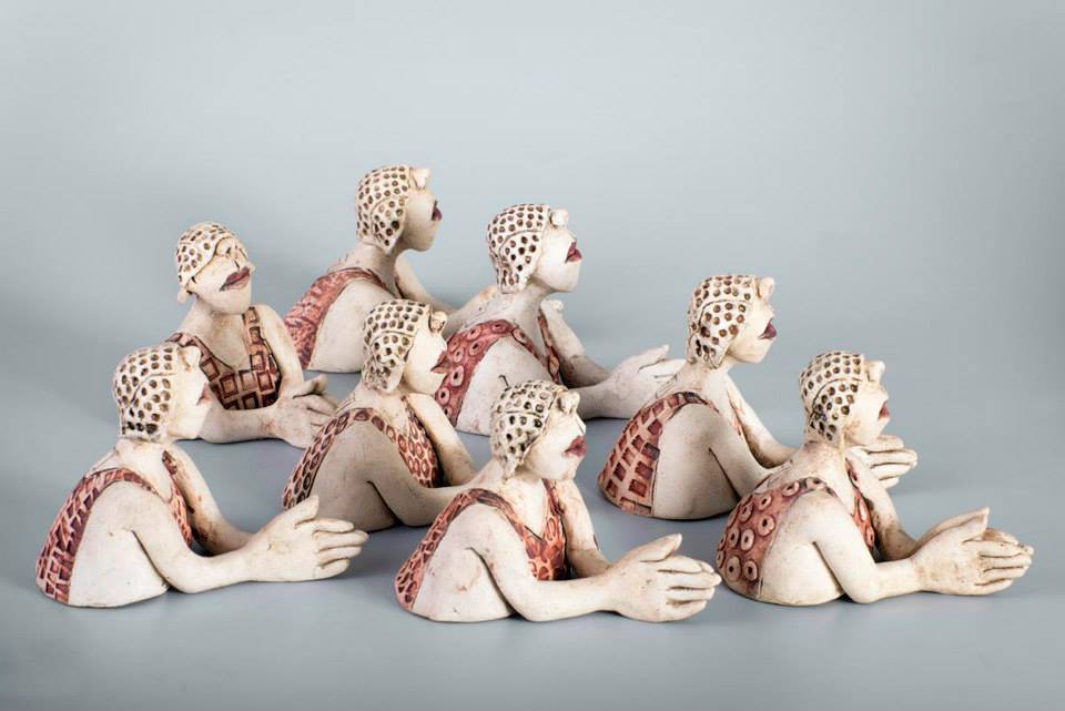 Ans Vink – zwemmer / sculptures figuratives (Pays-bas)