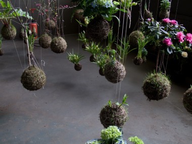 Fedor van der Valk  – hanging planters – string garden