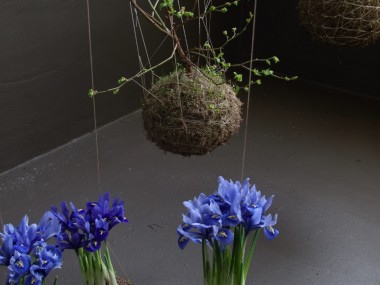 Fedor van der Valk  – hanging planters – string garden