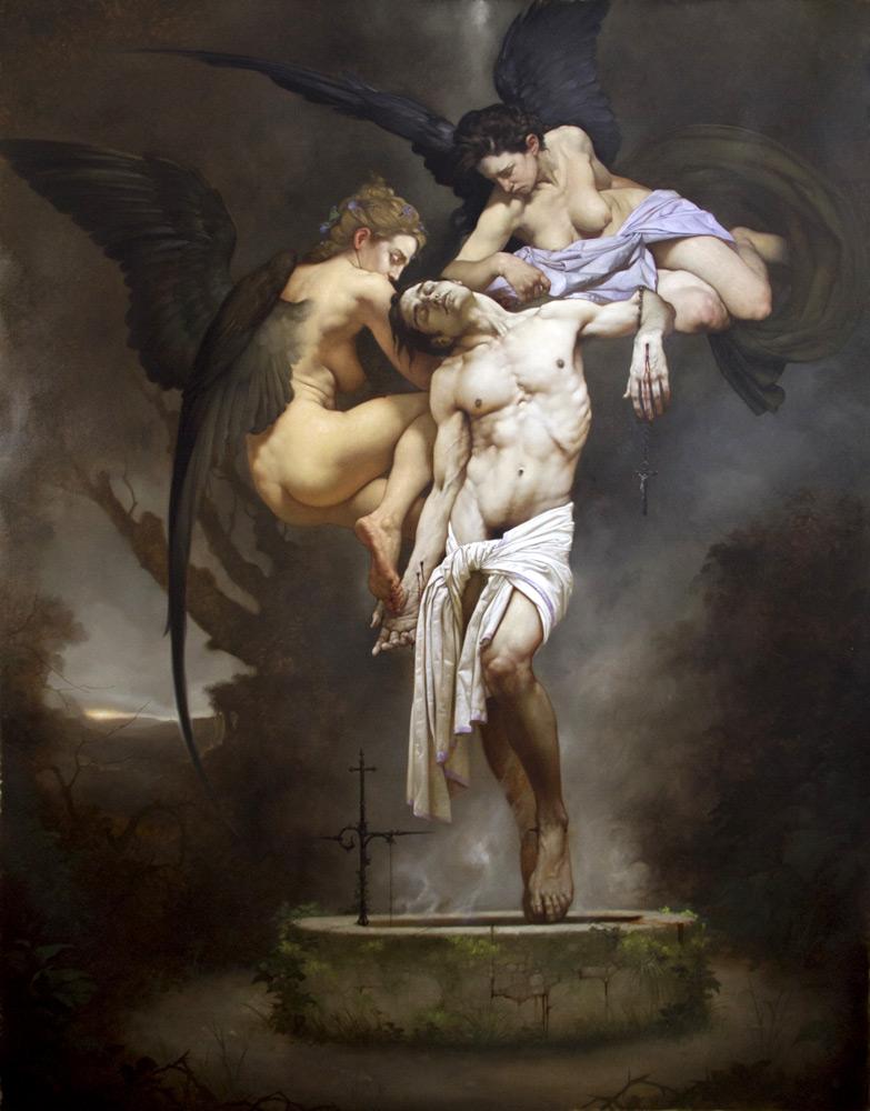 Roberto Ferri – redenzione-olio-su-tela-261x205cm