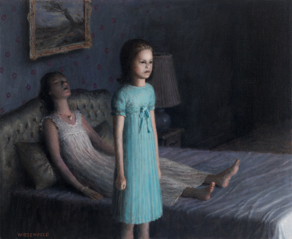 Aron Wiesenfeld – Guest / oil painting