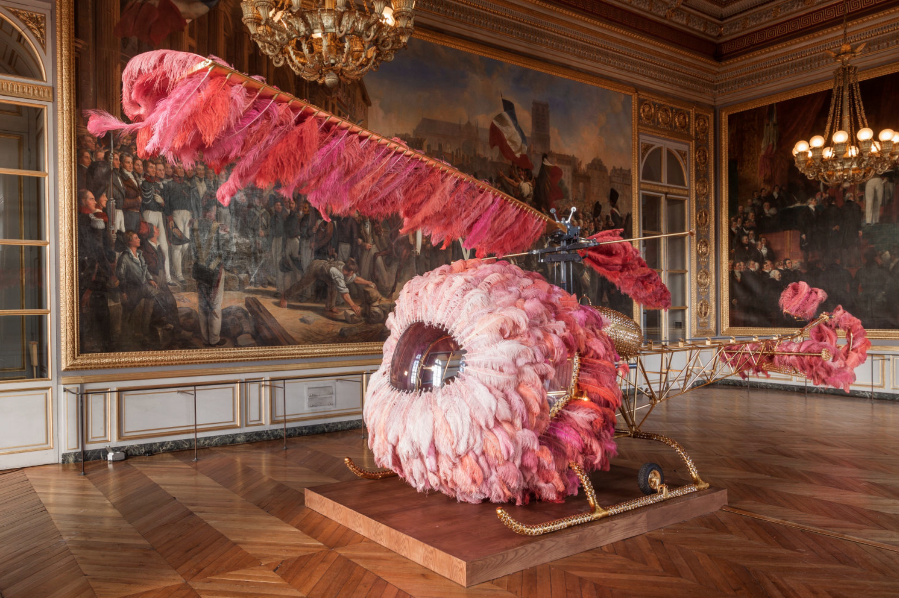 Joana Vasconcelos – Sculpture Lilicoptere