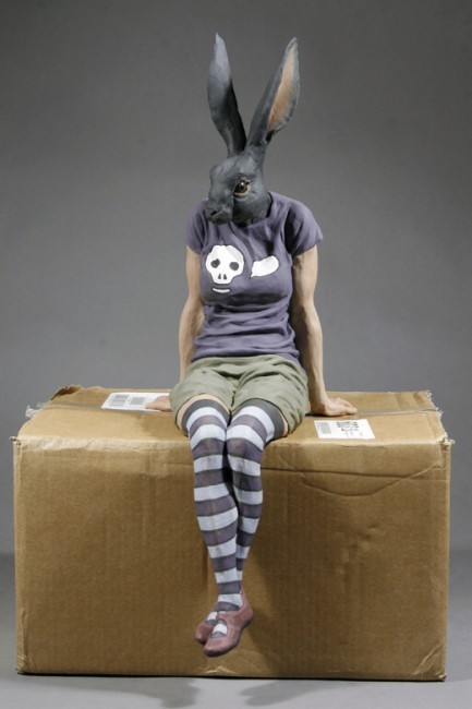 Alessandro Gallo  – Human animal hybrids sculptures