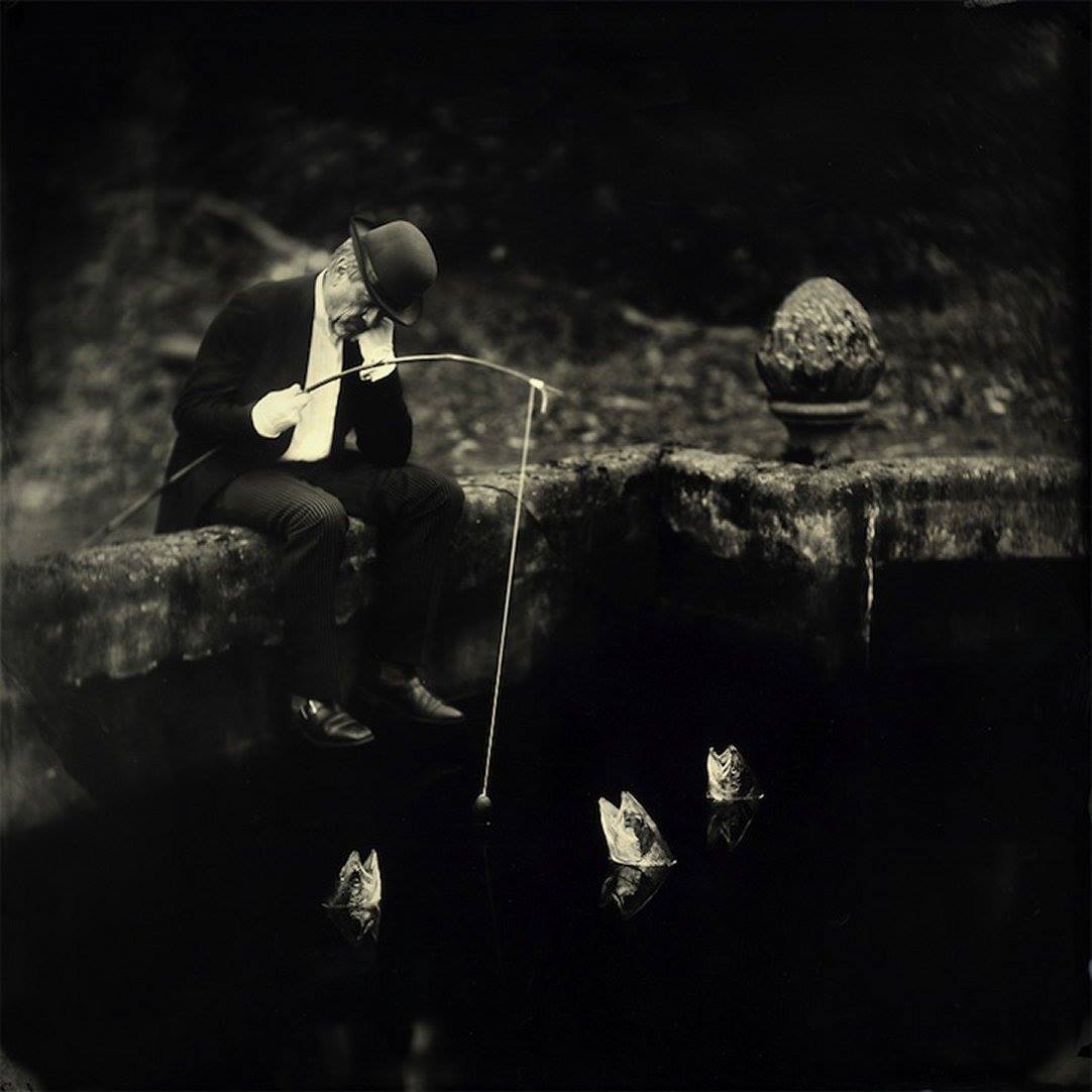 Alex Timmermans – Wet plates photography – Fisherman