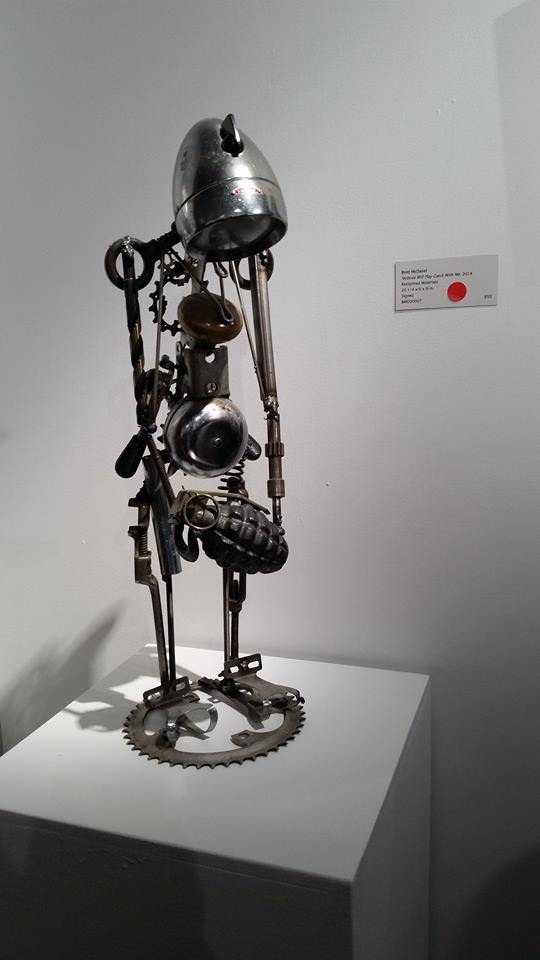 Brett Mcdanel – Nobody will play catch with me – sculptures steampunk