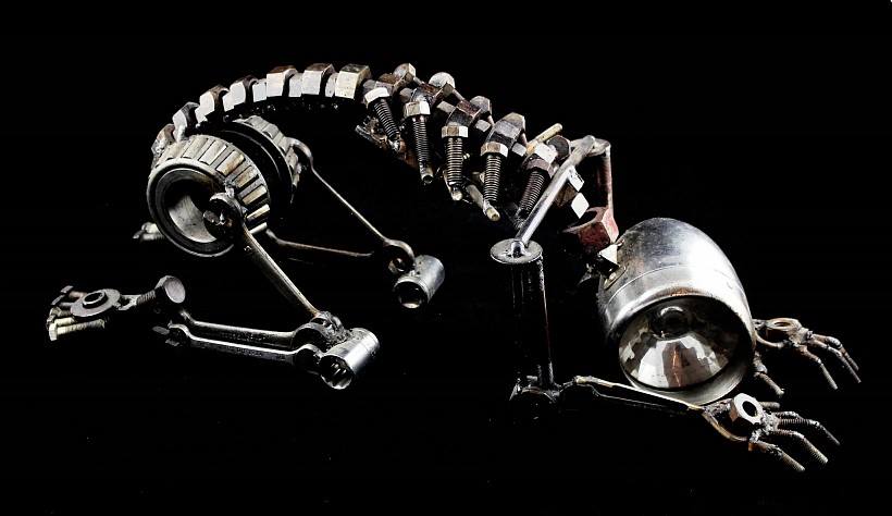 Brett Mcdanel – Steampunk sculptures