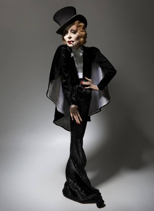 Dustin Poche – Marlene Dietrich doll sculpture