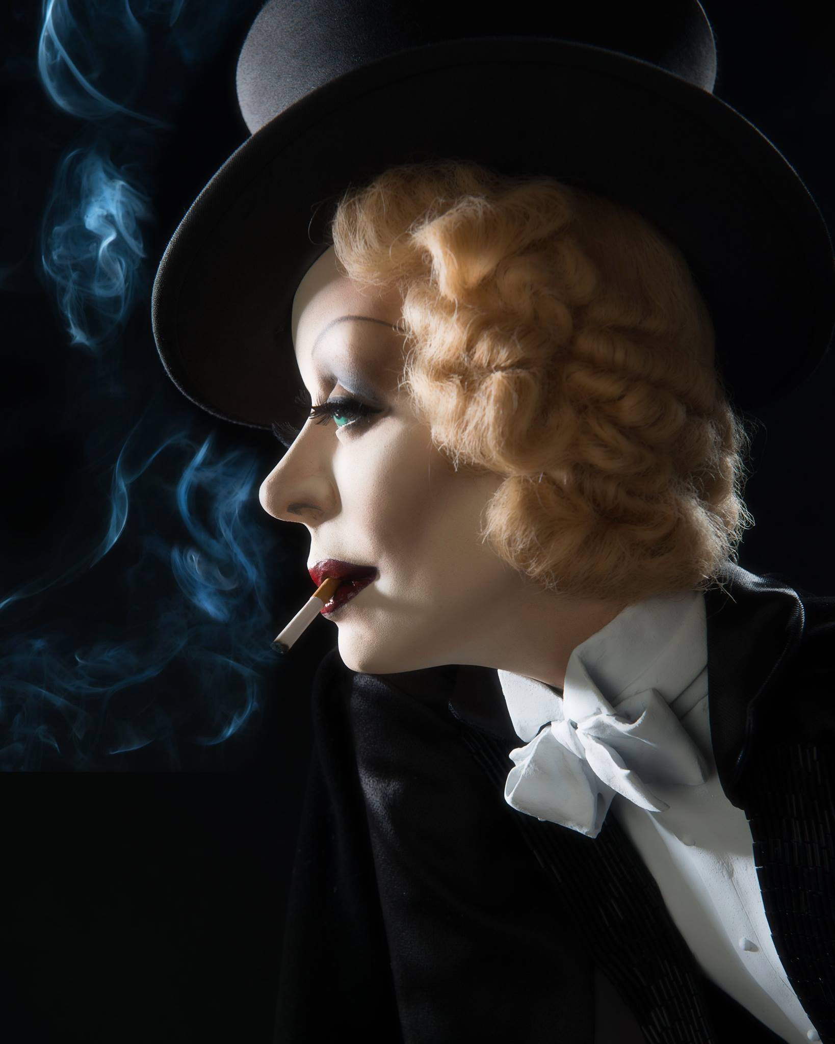 Dustin Poche – Marlene Dietrich doll sculpture