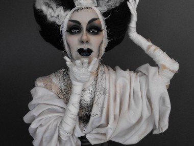 Dustin Poche – The Bride of Frankenstein Art doll