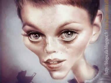 Eric scala – illustrations digital art – mia farrow