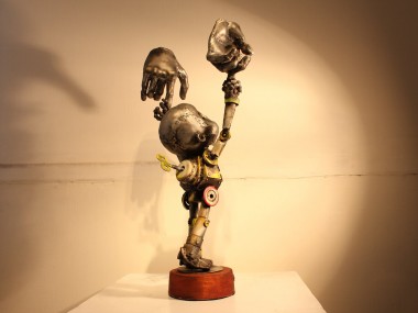 Guillermo Rigattieri Steampunk sculpture Primeros días